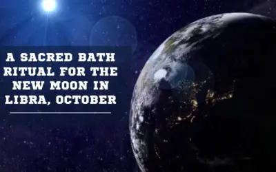 A Sacred Bath Ritual for the New Moon in Libra, October