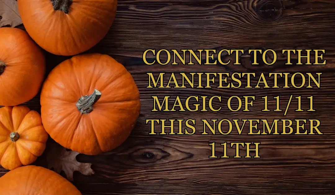 Connect to the Manifestation Magic of 11/11 this November 11th