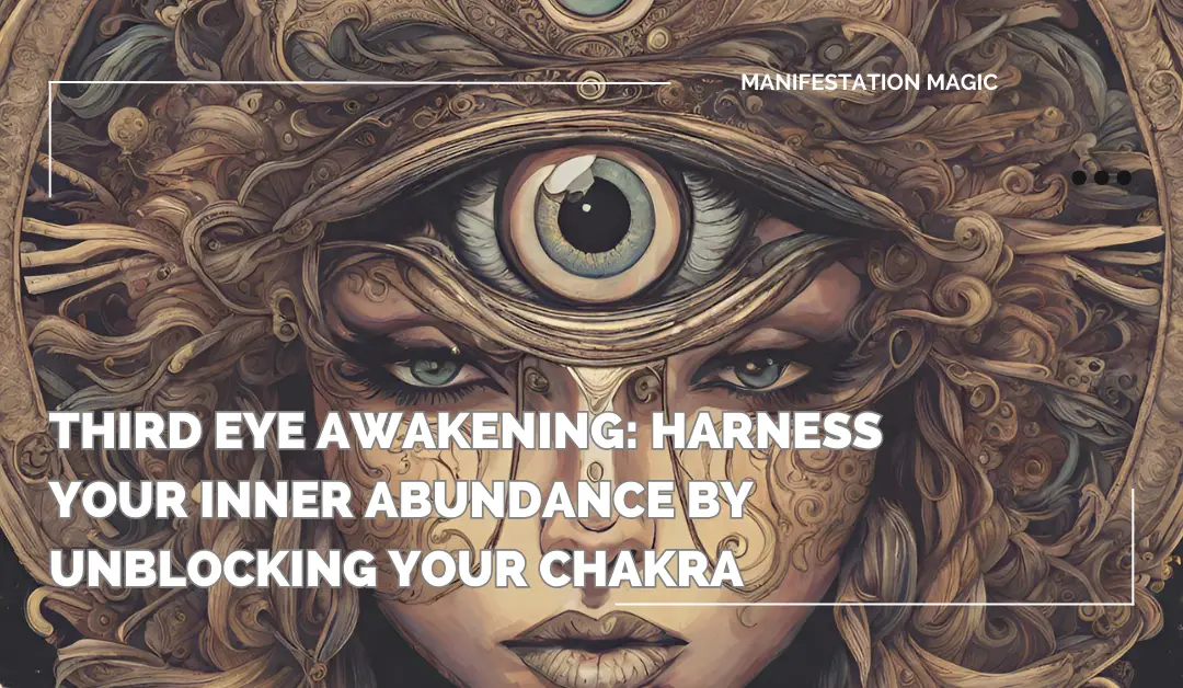 Third Eye Awakening: Harness Your Inner Abundance by Unblocking Your Chakra