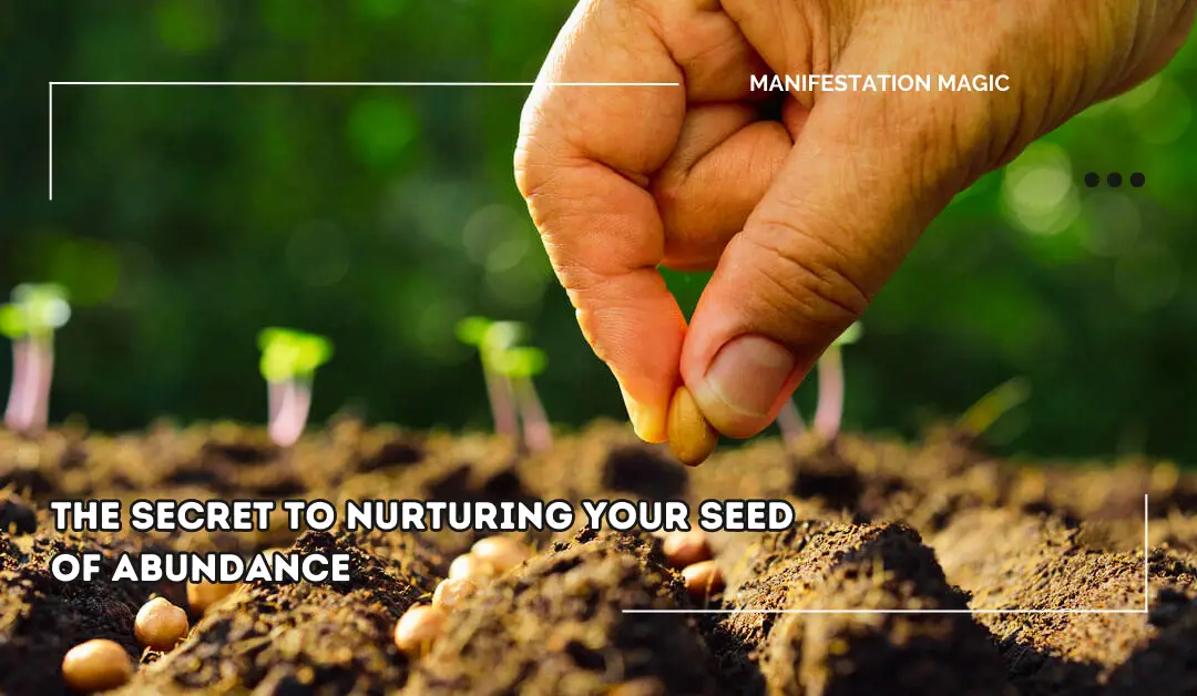 The Secret to Nurturing Your Seed of Abundance