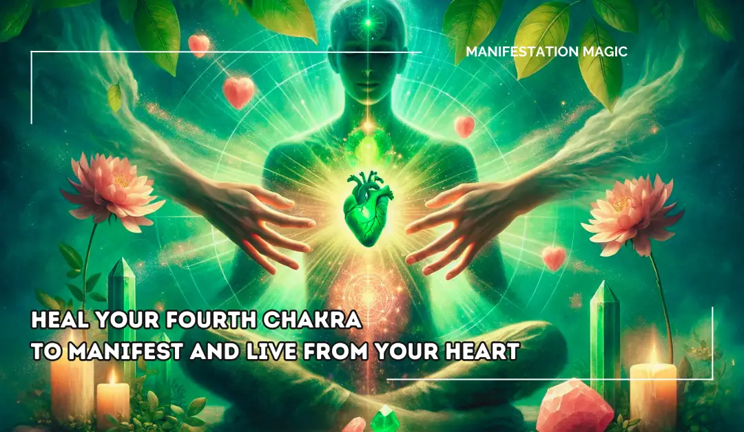 Heal your Fourth Chakra To Manifest and Live from your Heart