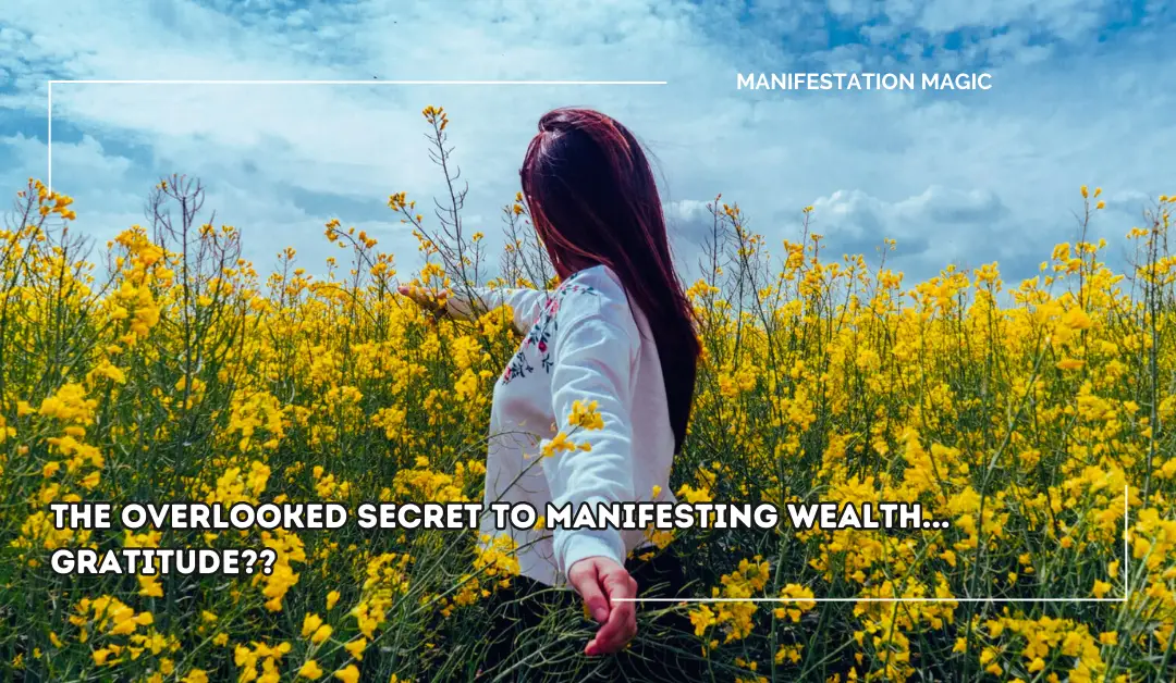 The Overlooked Secret To Manifesting Wealth… Gratitude??