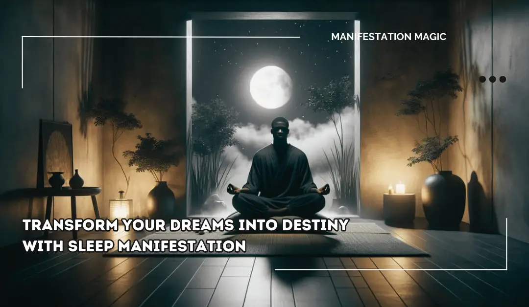 Transform Your Dreams into Destiny with Sleep Manifestation