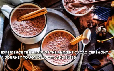 Experience the Magic of the Ancient Cacao Ceremony… A Journey to Joy, Clarity, and Bliss