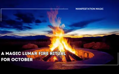 A Magic Lunar Fire Ritual for October