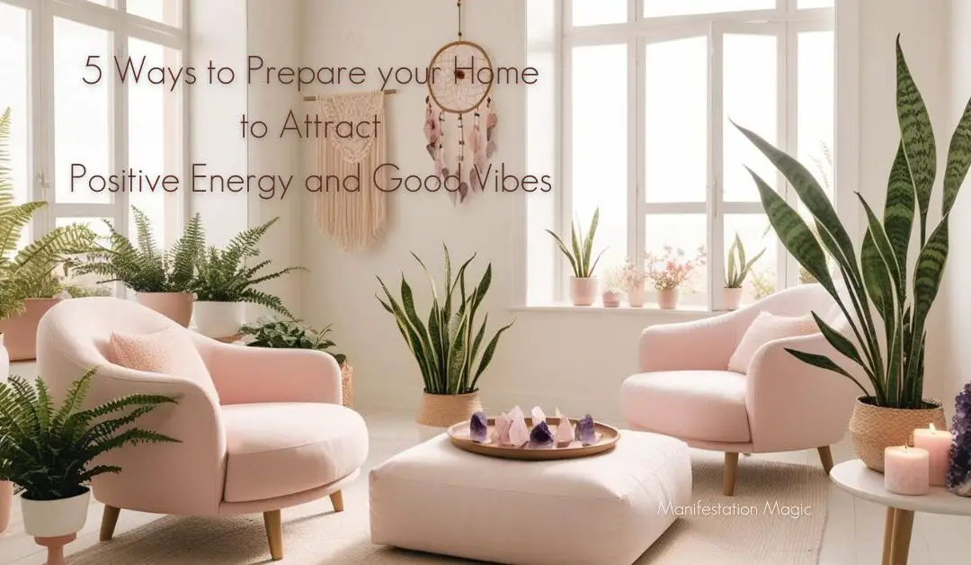 5 Ways to Prepare your Home to Attract Positive Energy and Good Vibes