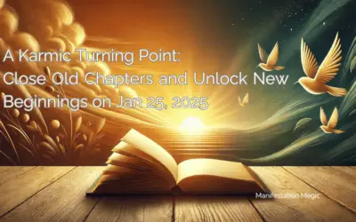 A Karmic Turning Point: Close Old Chapters and Unlock New Beginnings on Jan 25, 2025