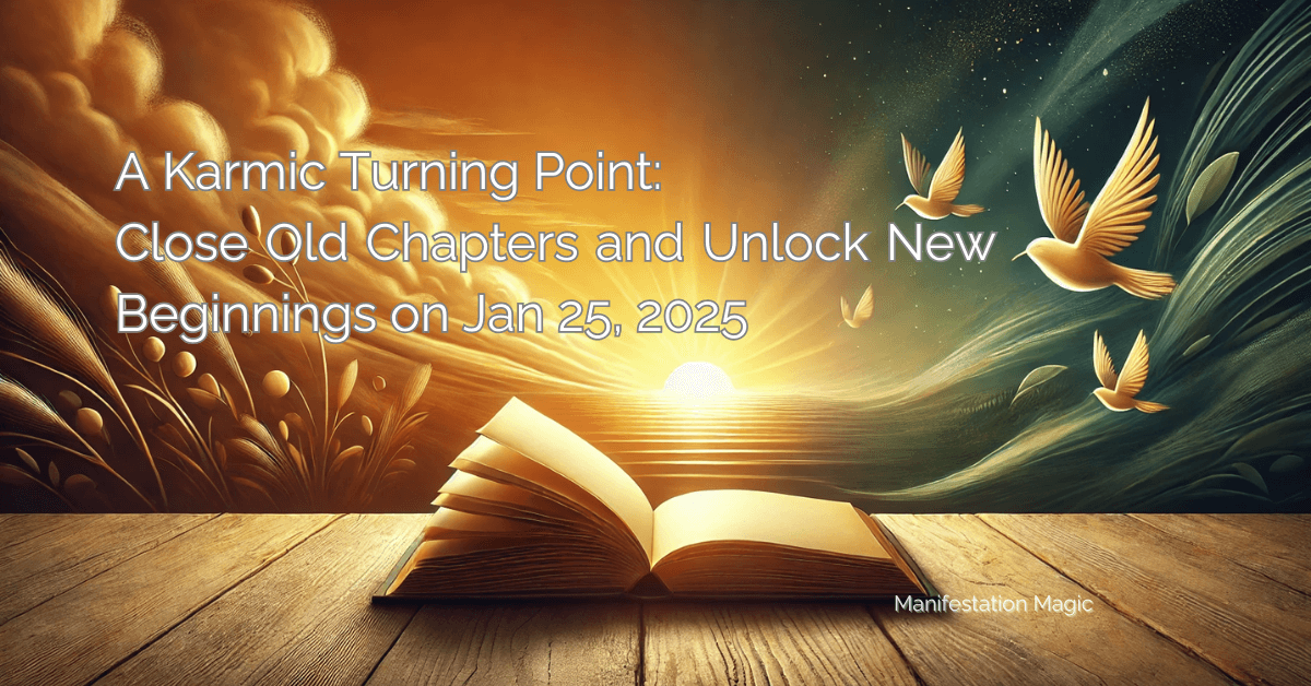 A Karmic Turning Point Close Old Chapters and Unlock New Beginnings on