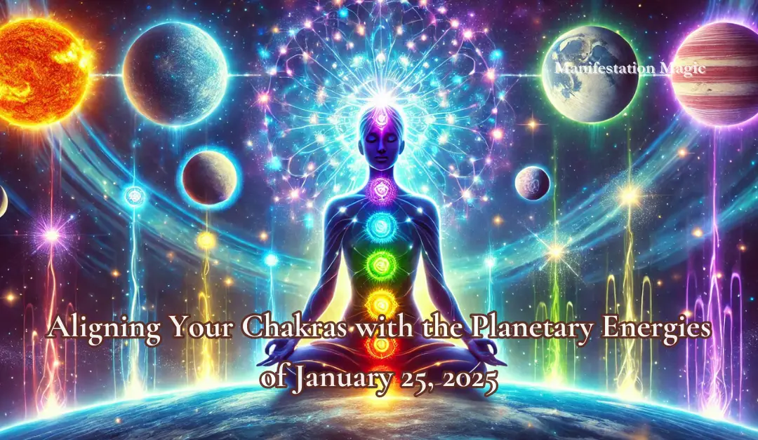 Aligning Your Chakras with the Energies of January 25, 2025