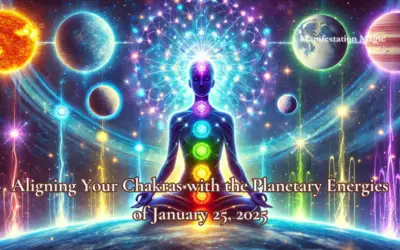 Aligning Your Chakras with the Planetary Energies of January 25, 2025