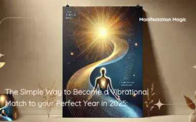 The Simple Way to Become a Vibrational Match to your Perfect Year in 2025: